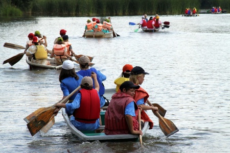 Posádky vyjíždějí na rybník Landa